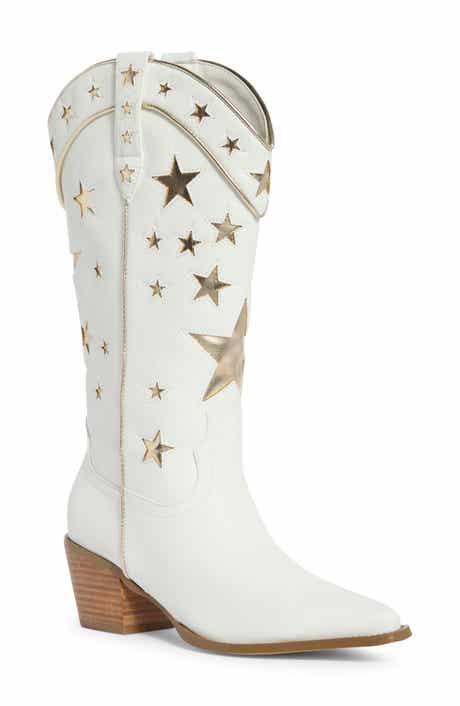 Dollie Faux Leather Western Boot