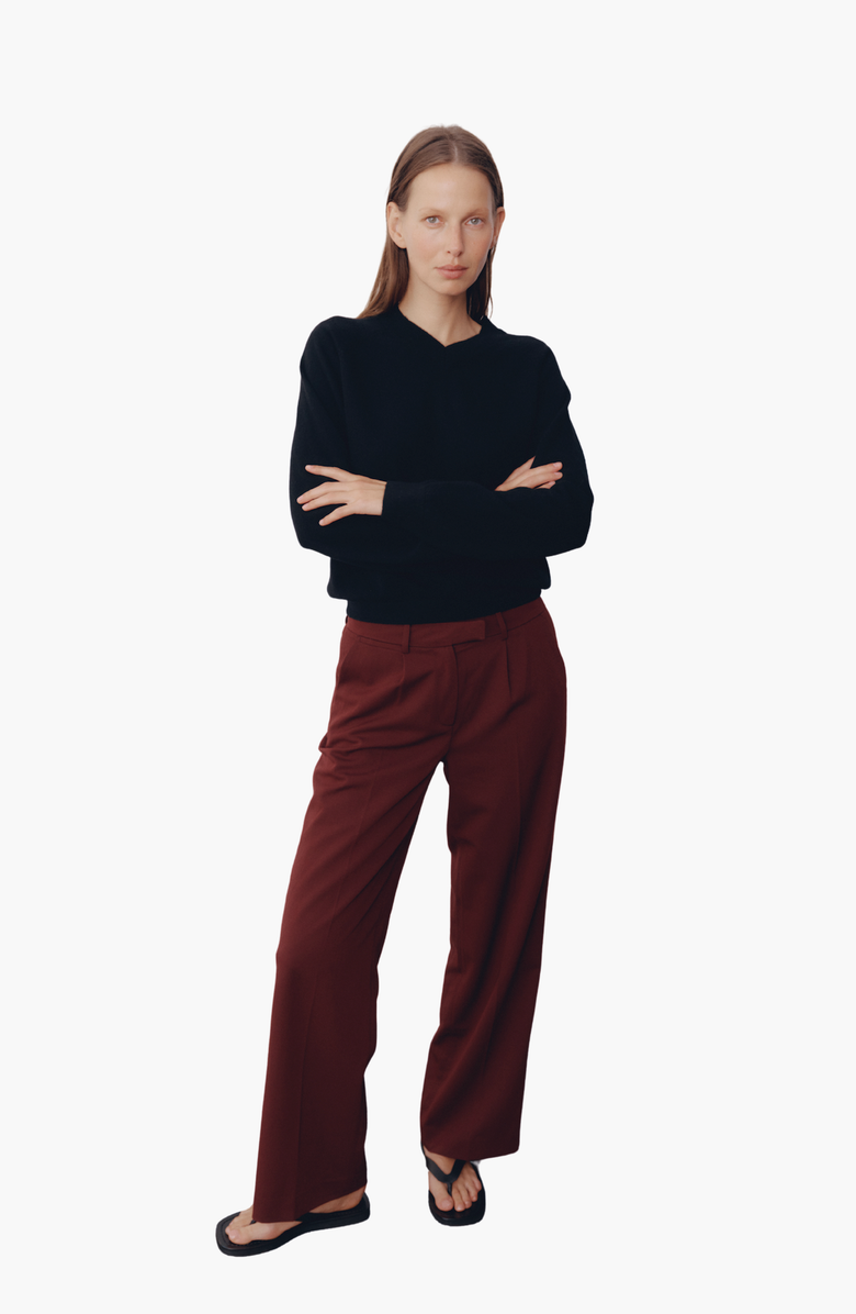 All My Love Renee Pants, Main, color, Mahogany