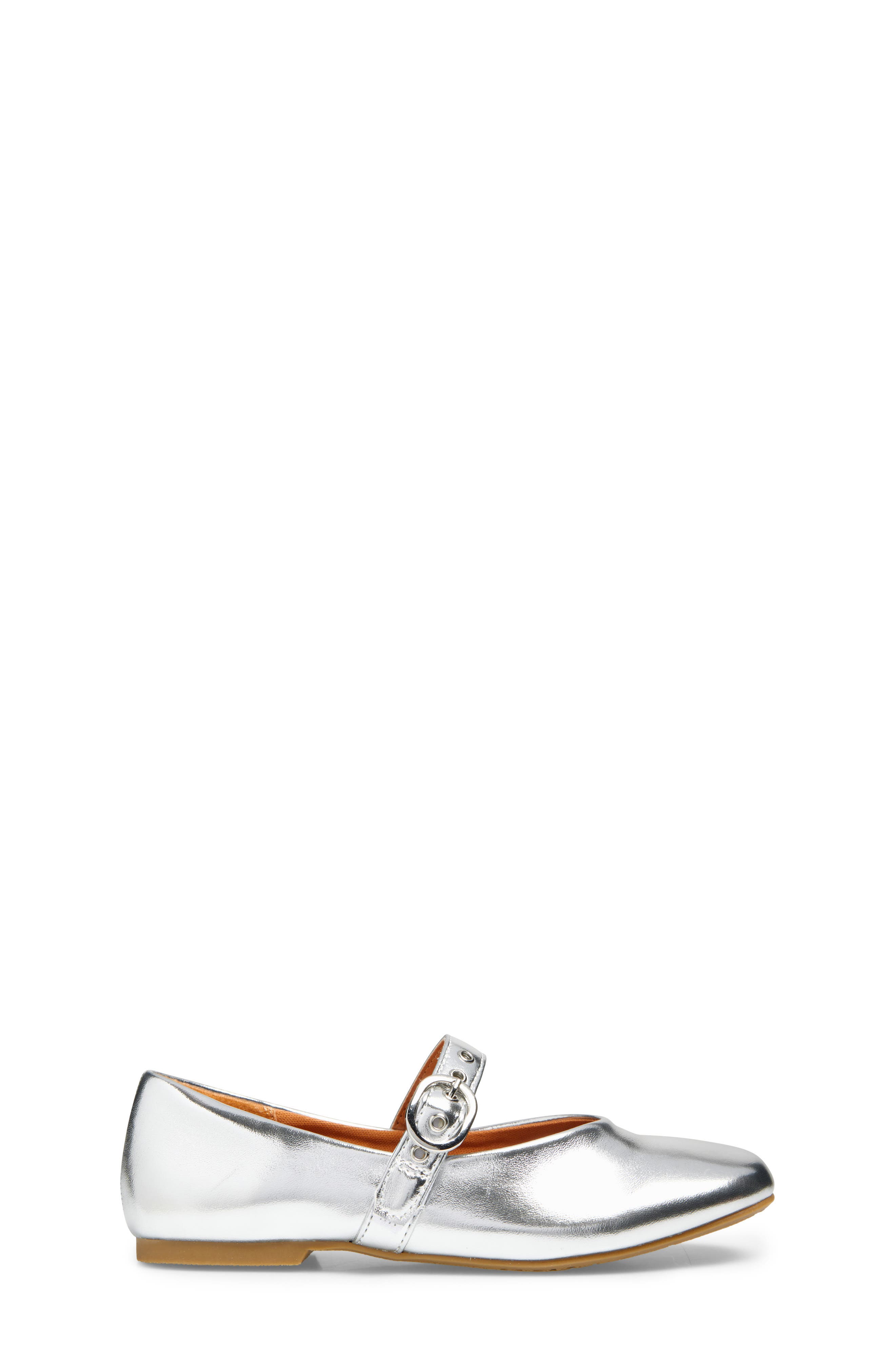 Bubby Mary Jane Flat, Alternate, color, SILVER METALLIC