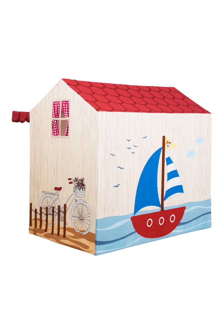 Beach House Canvas Tent, Alternate, color, MULTI