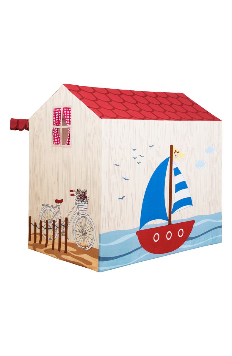 ROLE PLAY Beach House Canvas Tent, Alternate, color, Multi