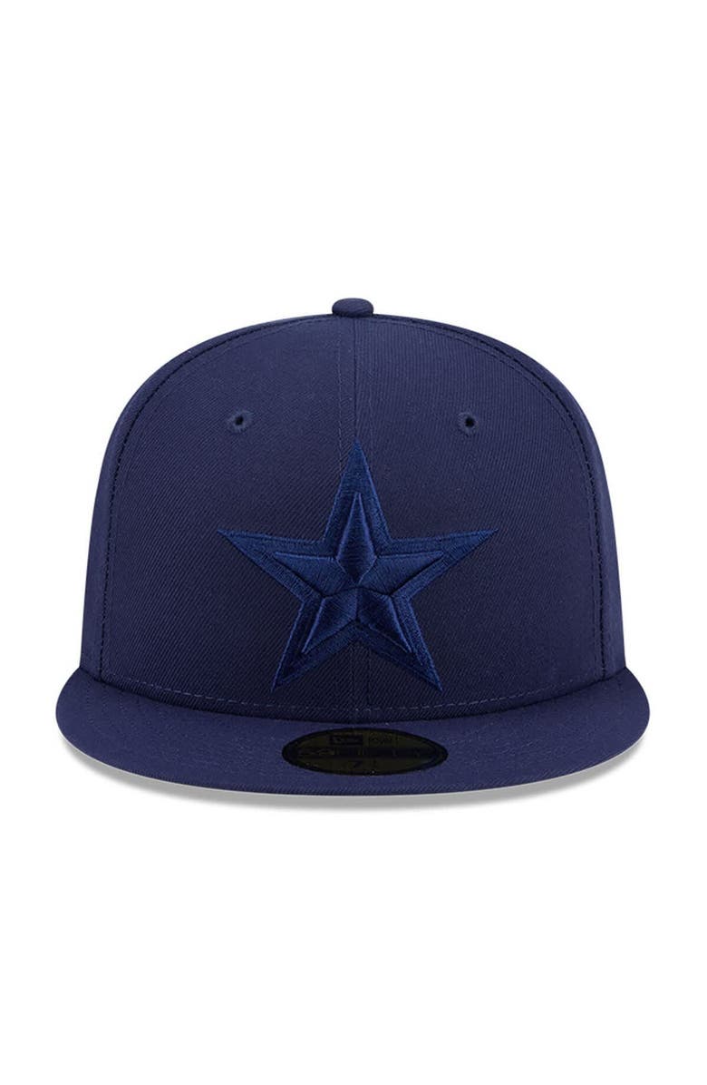 New Era Men's New Era  Navy Dallas Cowboys Color Pack 59FIFTY Fitted Hat, Alternate, color, Navy