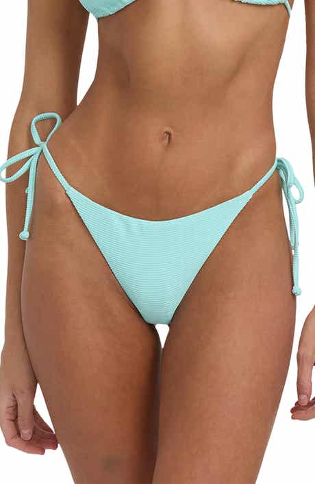 Billabong Tanlines Tanga Side Tie Bikini Bottoms