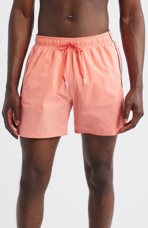 Iconic Side Stripe Swim Trunks