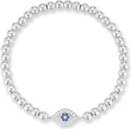 SPHERA MILANO Evil Eye Stretch Bracelet