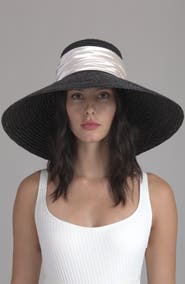 Eugenia Kim Mirabel Bow Straw Sun Hat
