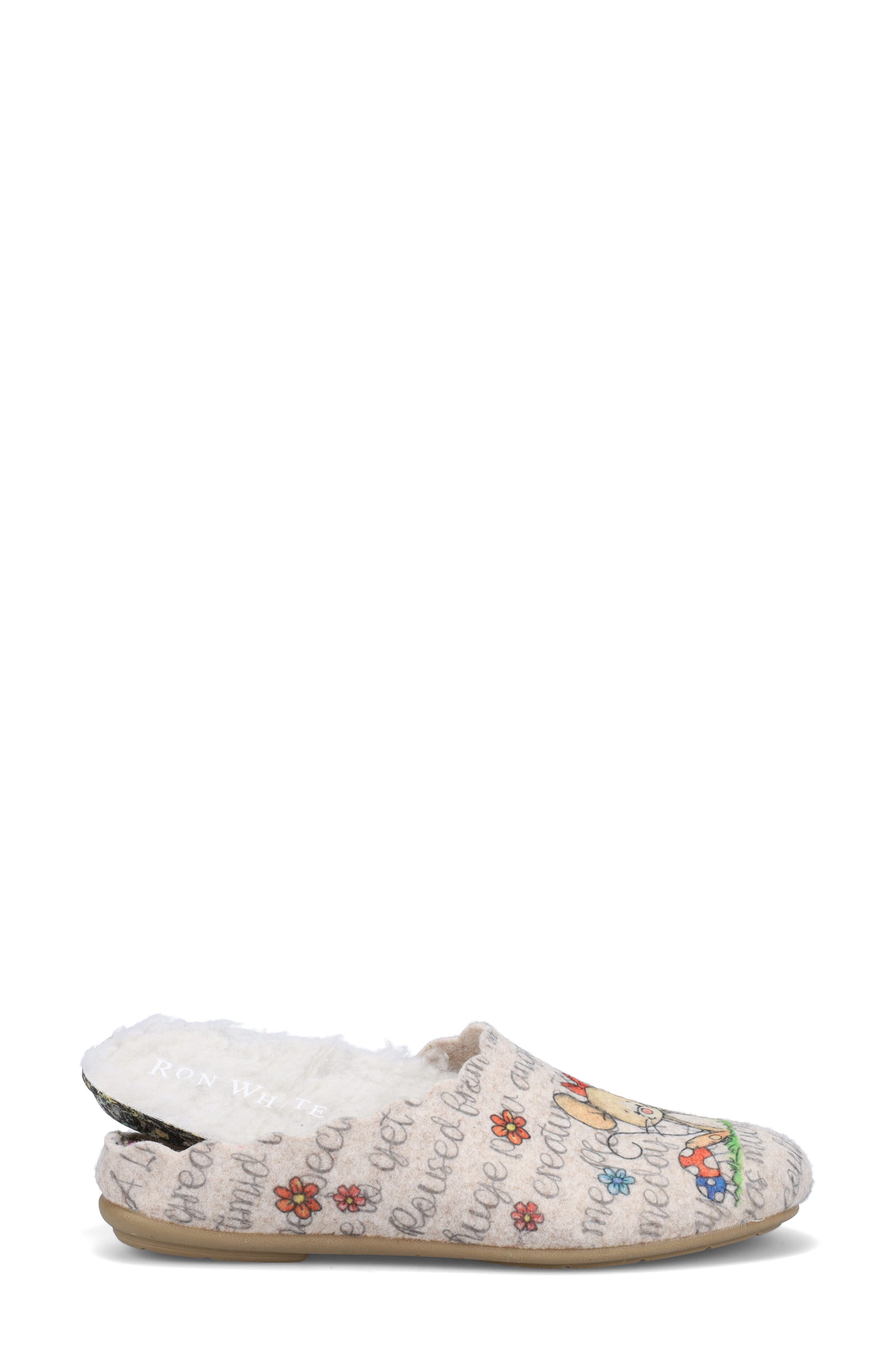 Lupin Wool Felt Slipper, Alternate, color, OYSTER
