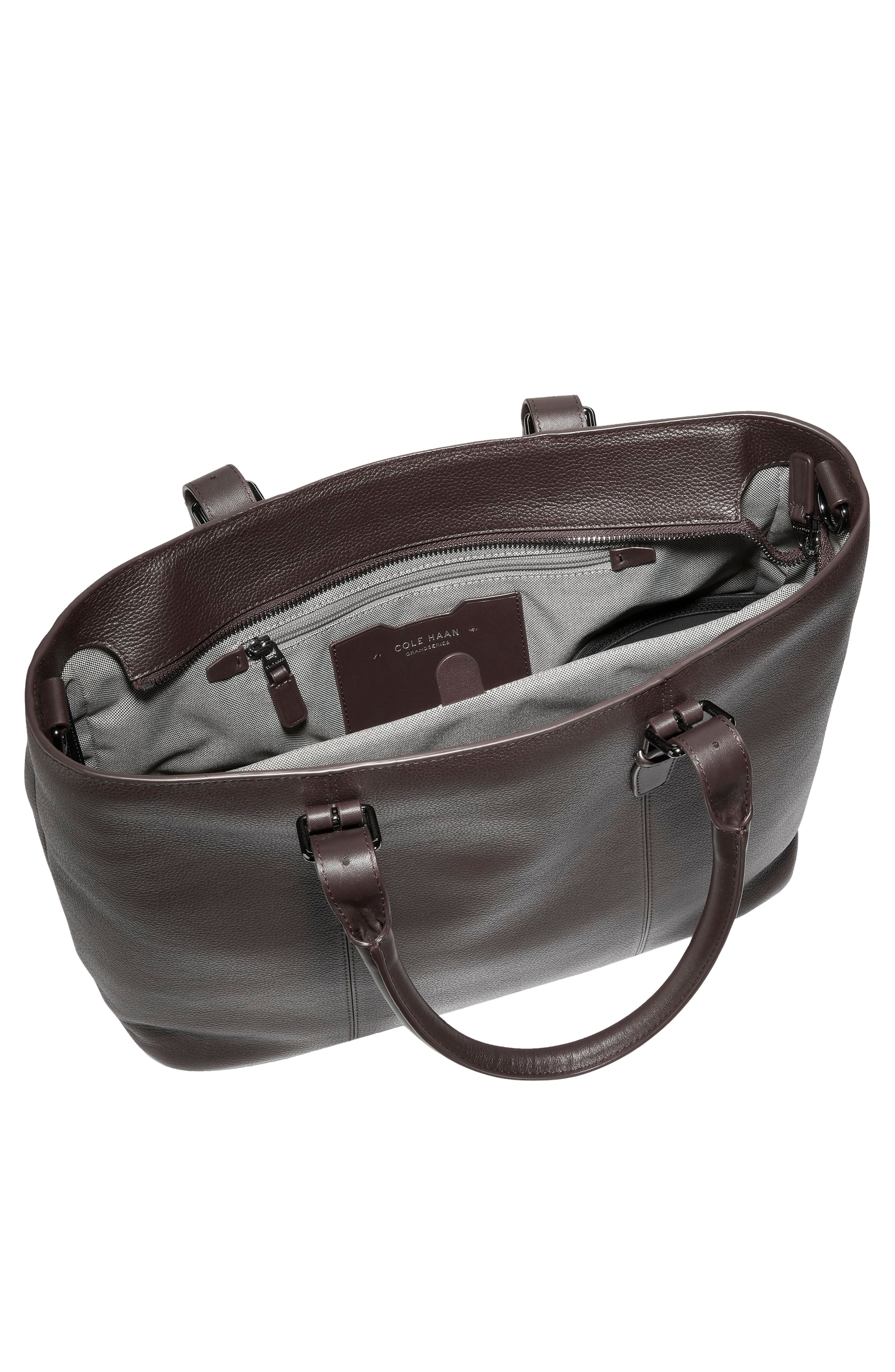 Cole Haan Triboro Leather Tote Bag, Alternate, color, 