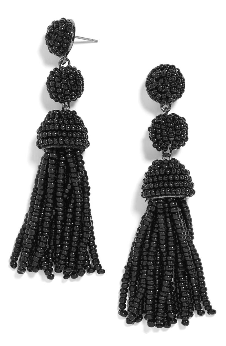 BaubleBar New Mini Granita Tassel Earrings, Main, color,