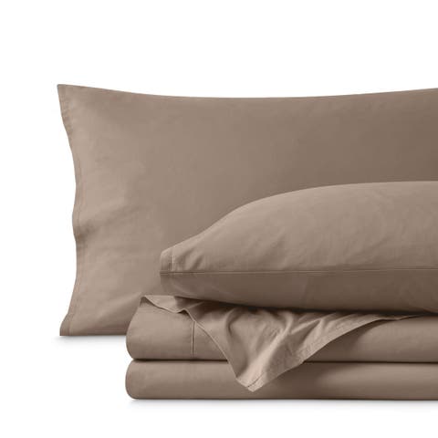 100% Organic Cotton Percale Cooling Sheet Set