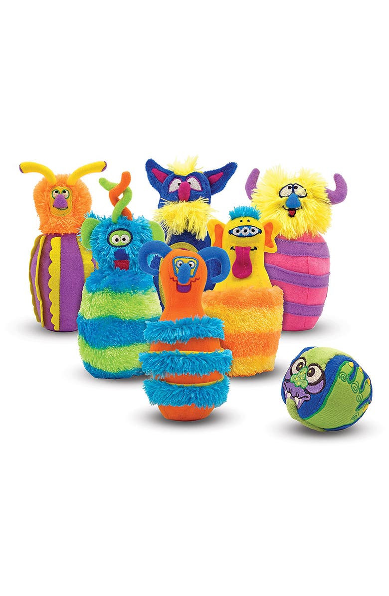 Melissa & Doug 'Monster' Bowling Set, Main, color,
