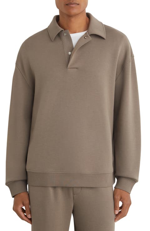 Brooks Relaxed Polo Sweatshirt