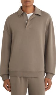 Reiss Brooks Relaxed Polo Sweatshirt