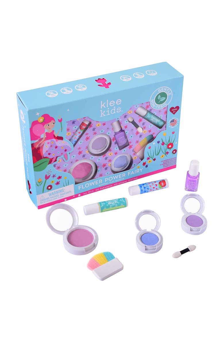 Klee Naturals Flower Power Fairy - Kids' Mineral Play Makeup Kit, Main, color, Multi