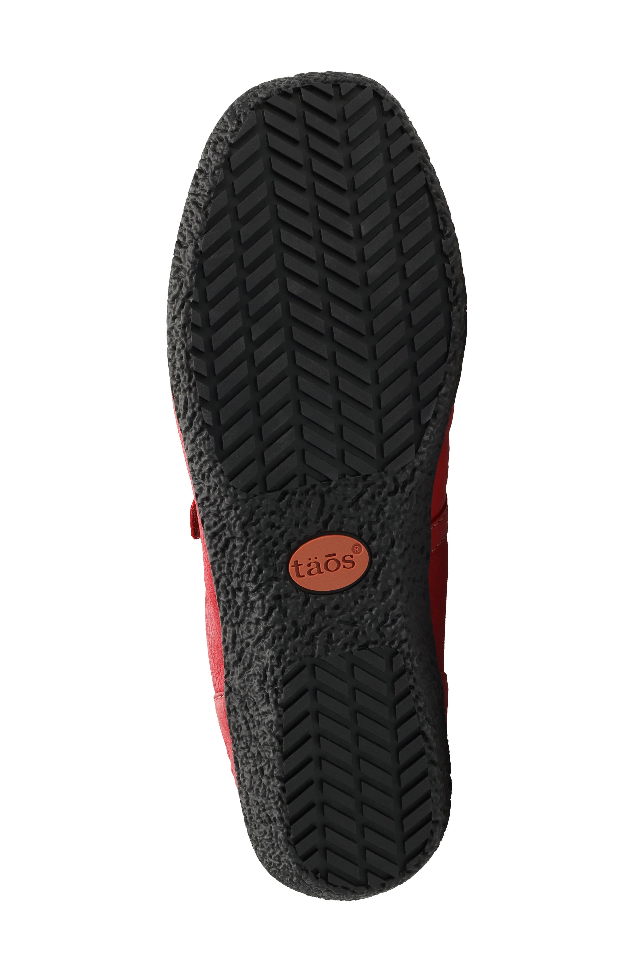 Babble Mary Jane Flat, Alternate, color, RED