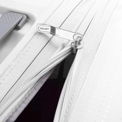 Delsey Paris Clavel Hardside Carry-on Expandable Luggage With Spinner Wheels In White