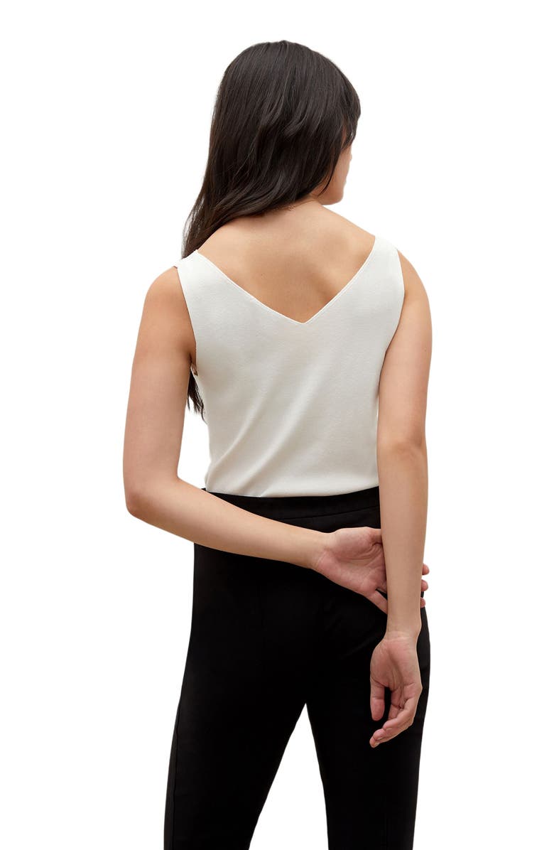M.M.LaFleur Peggy Top - Eco 365Knit, Alternate, color, Ivory