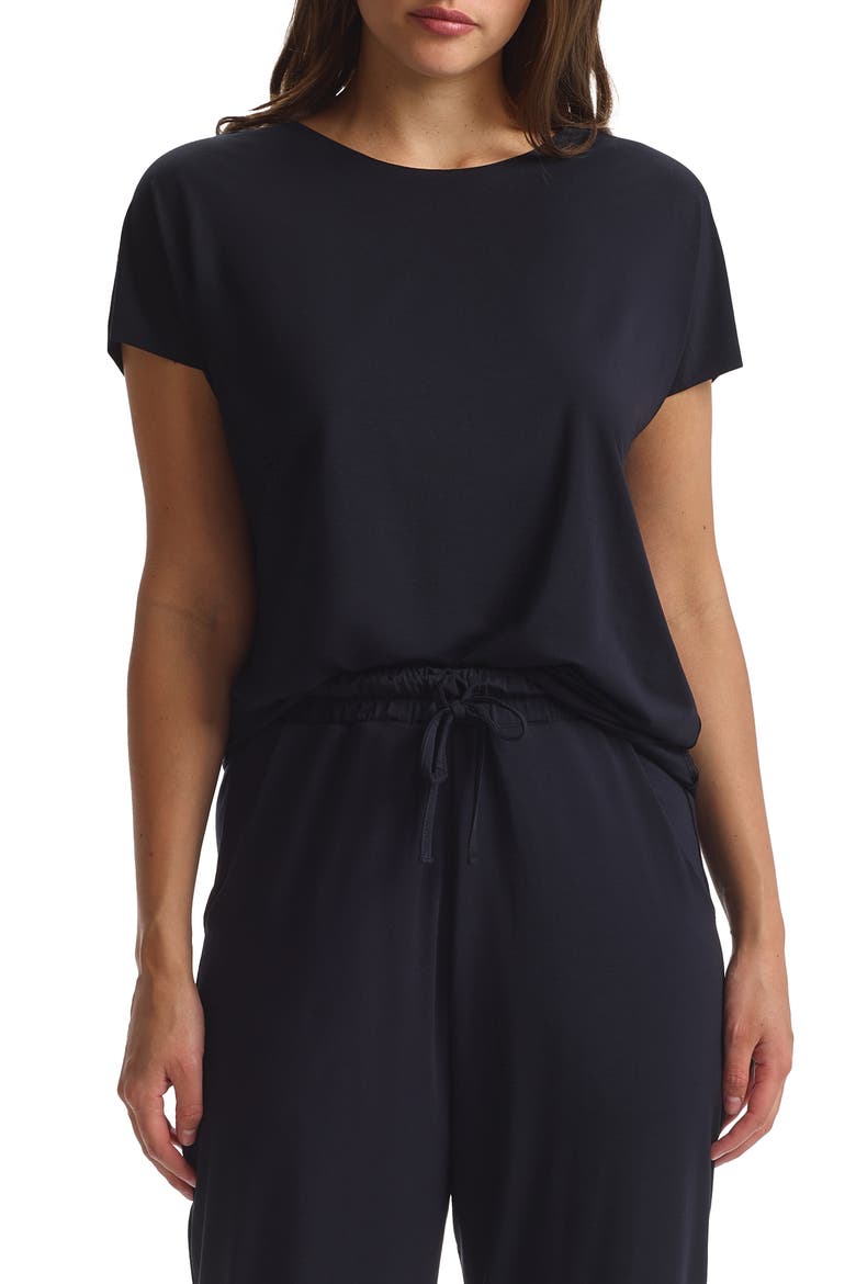 Butter Oversize T-Shirt, Main, color, BLACK