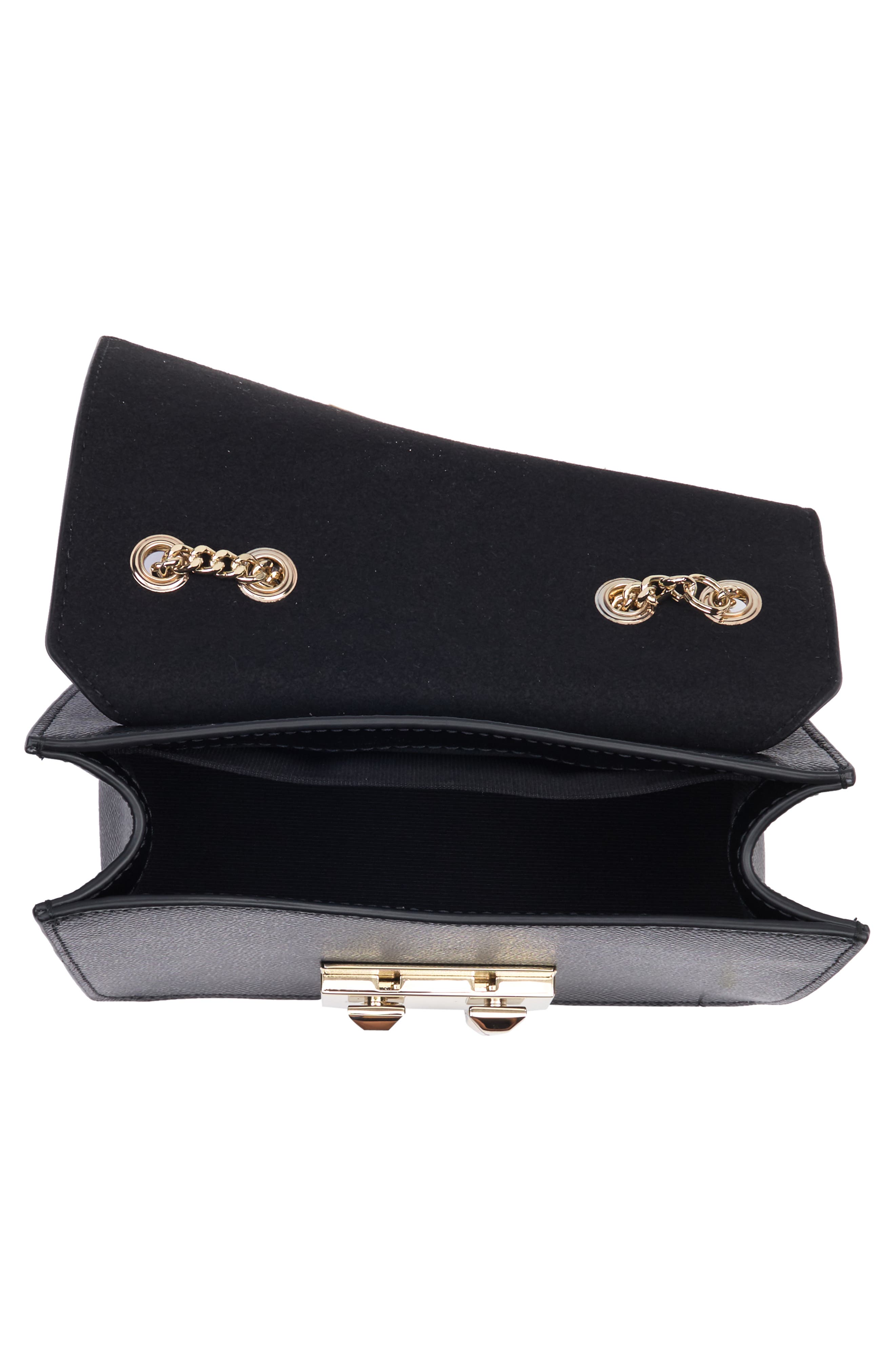 Furla Bella Mini Crossbody Bag, Alternate, color, Nero