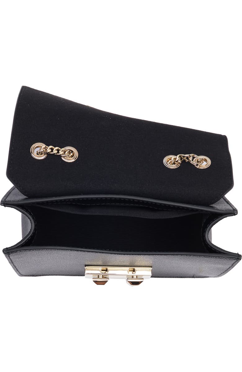 Furla Bella Mini Crossbody Bag, Alternate, color, Nero
