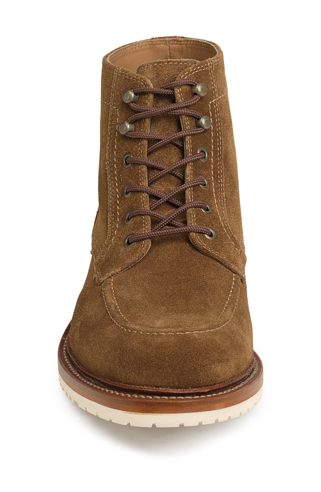 Trask 'Andrew Mid' Apron Toe Boot, Alternate, color, 