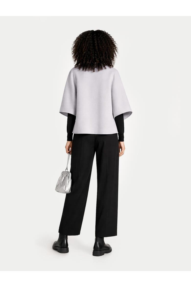Cashmere Poncho Jacket, Alternate, color, arctic ice