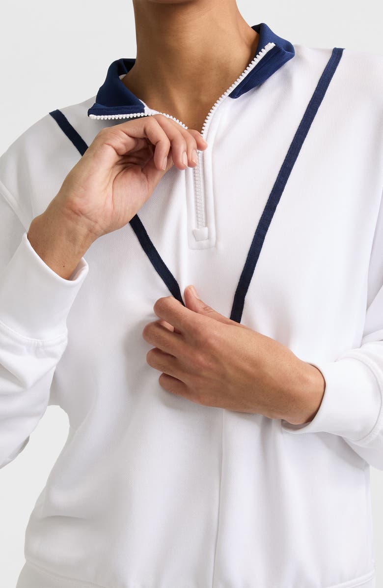 Champion Yearbook Quarter Zip Fleece Sweatshirt, Alternate, color,