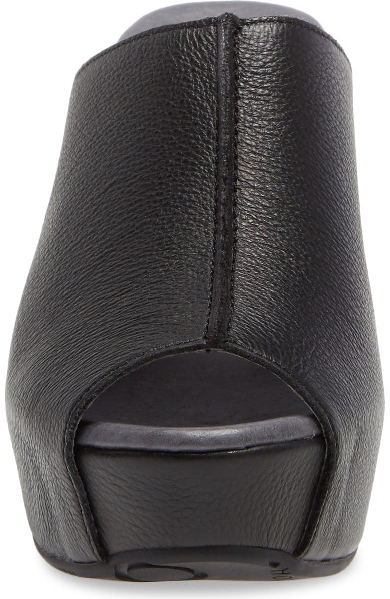 Chocolat Blu Wynn Peep Toe Mule, Alternate, color,