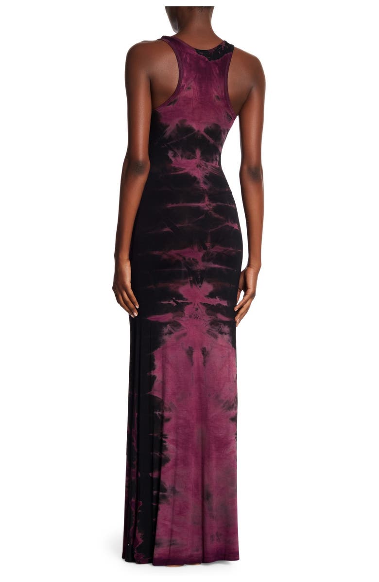GO COUTURE Tie-Dye Tank Maxi Dress, Alternate, color, 