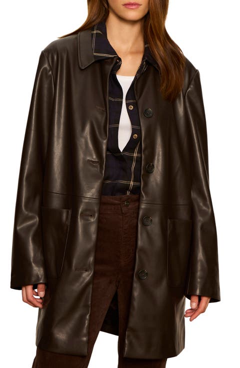 Avid Faux Leather Jacket