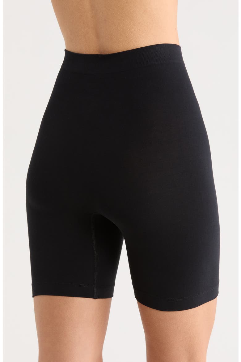 Seamless Comfort Slip Shorts, Alternate, color, BLACK