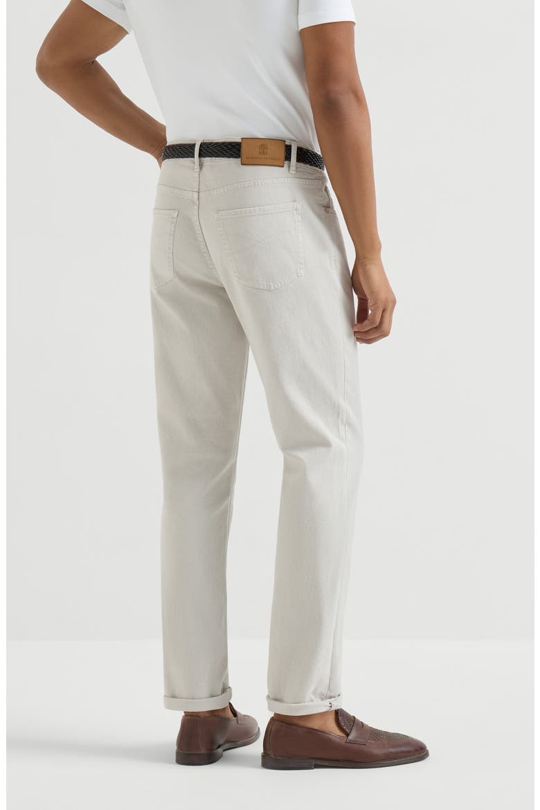 Lightweight denim trousers, Alternate, color, Yuta