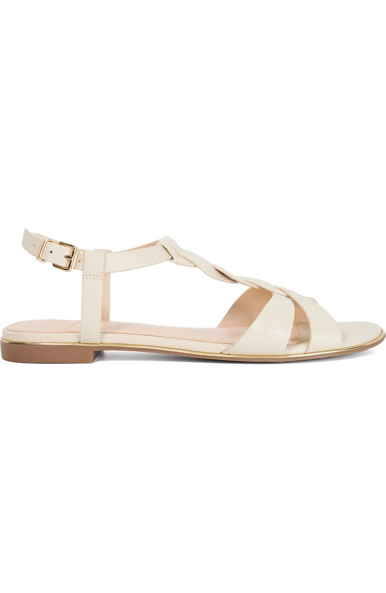 Dune London Lylar Braided Sandal, Alternate, color,