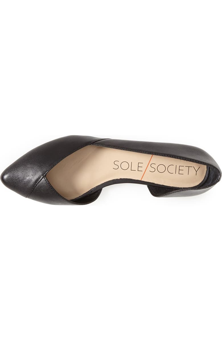 Sole Society 'Danielle' Pointy Toe Flat, Alternate, color,