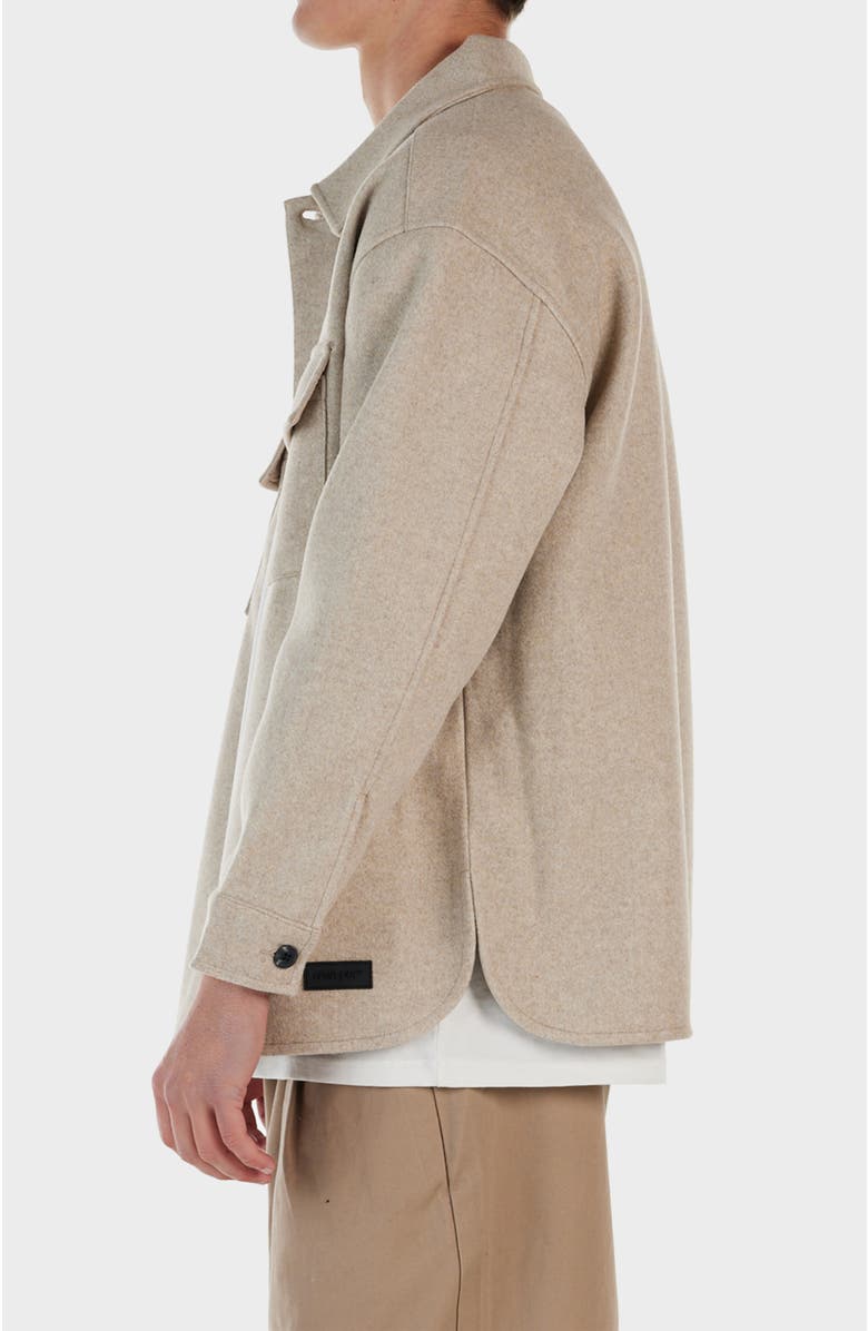 NANA JUDY Durant Shacket, Alternate, color, Beige