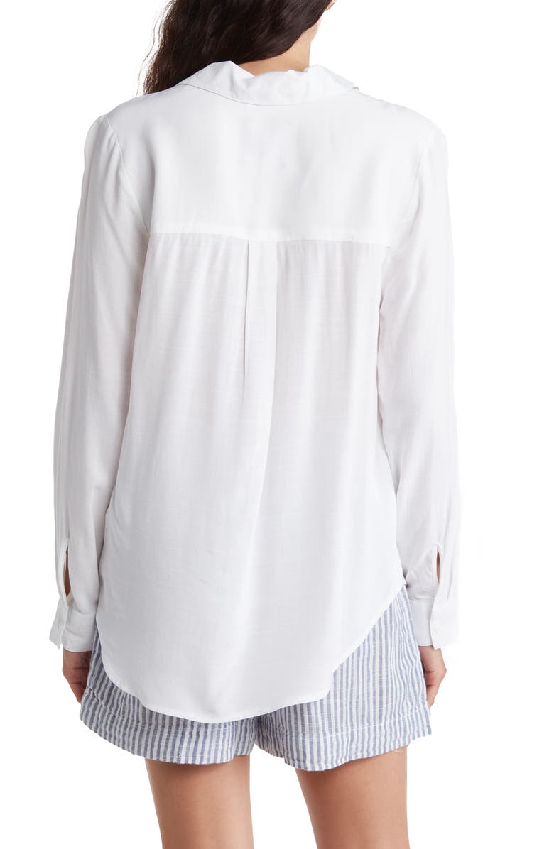 CASA CABANA Kate Long Sleeve Button Front Shirt, Alternate, color,