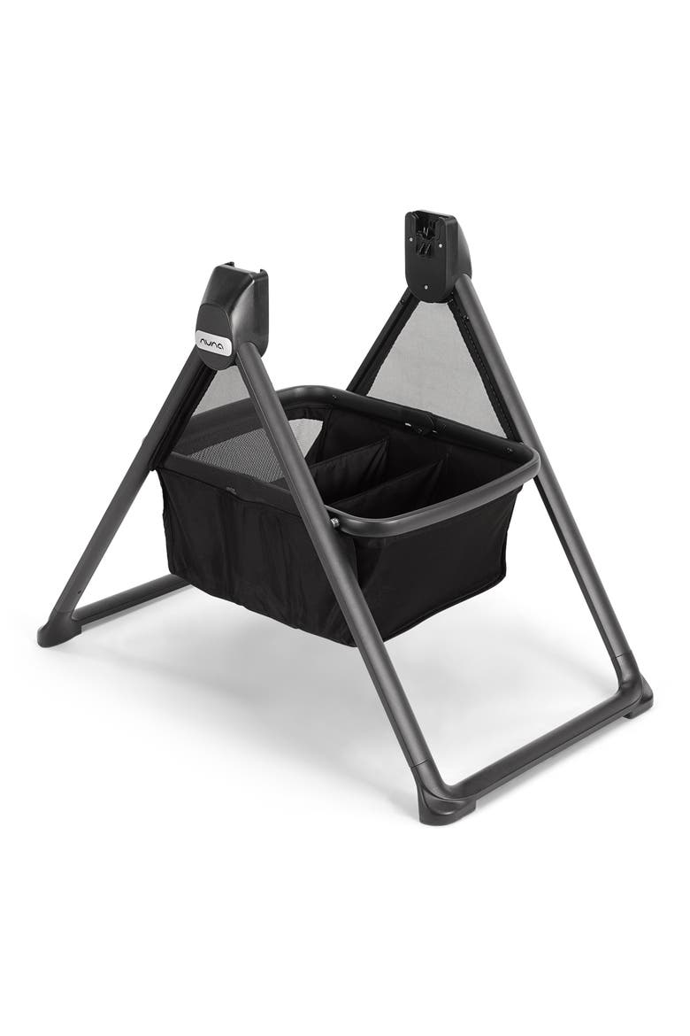 mixx series™ bassinet + stand, Alternate, color, CAVIAR/ CHOCOLATE