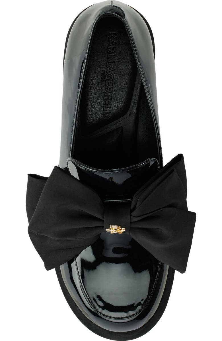 KARL LAGERFELD PARIS Camilia Bow Loafer, Alternate, color,