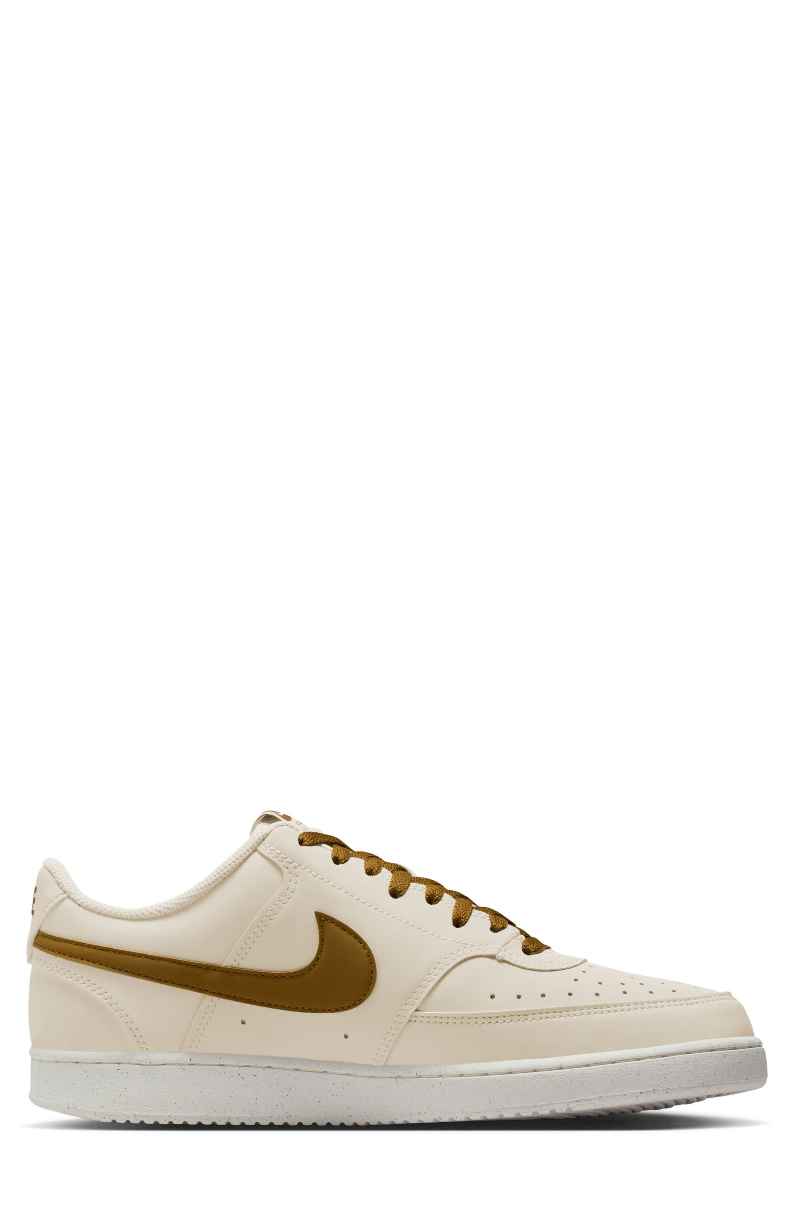 Court Vision Low V2 Sneaker, Alternate, color, PALE IVORY/ GOLDEN HOPS