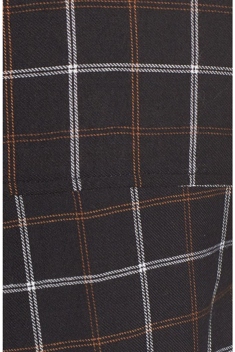 Plaid Tunic Shirt, Alternate, color, BLACK SUZY PLAID