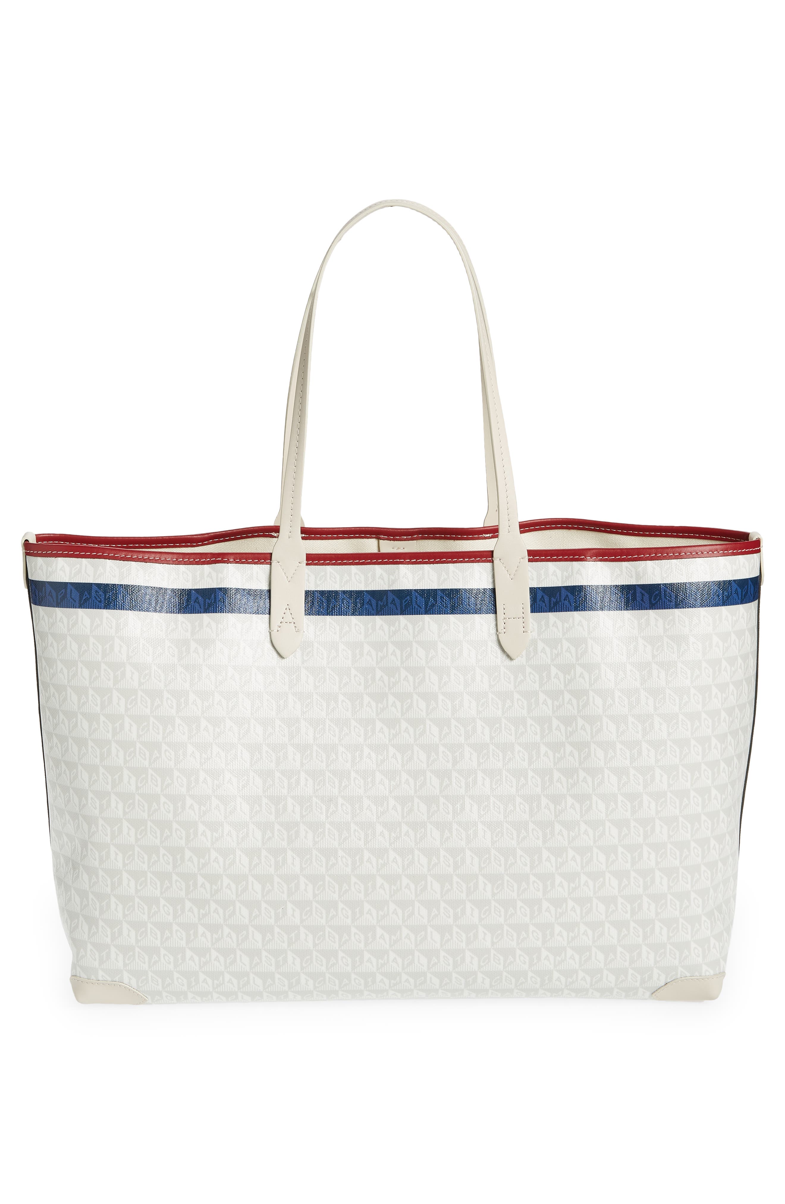Anya Hindmarch I Am a Plastic Bag Tennis Tote, Alternate, color, 