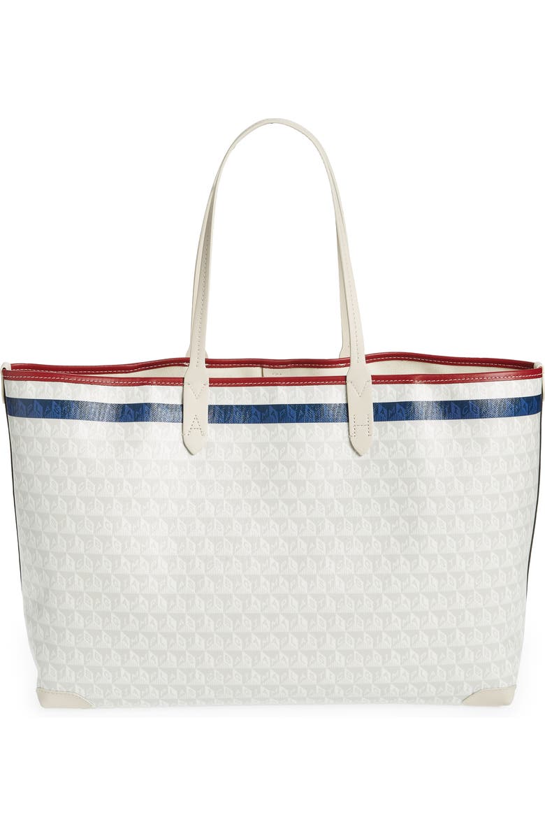 Anya Hindmarch I Am a Plastic Bag Tennis Tote, Alternate, color,