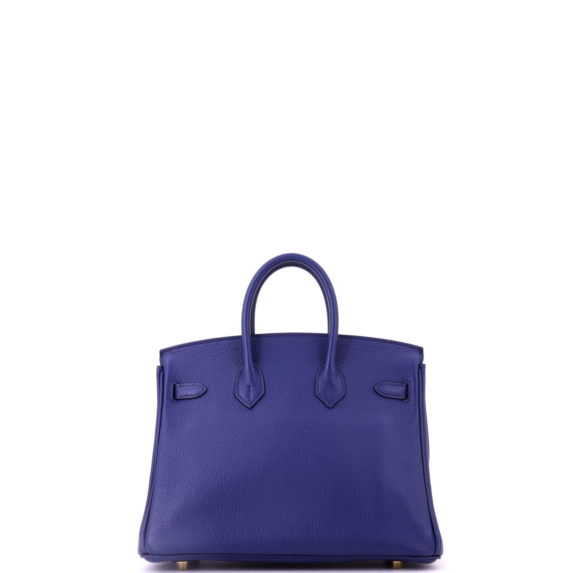 Pre-Owned Hermes Birkin Handbag Verso Novillo with Gold Hardware 25, Alternate, color, Verso-Bleu Saphir/Gris Mouette