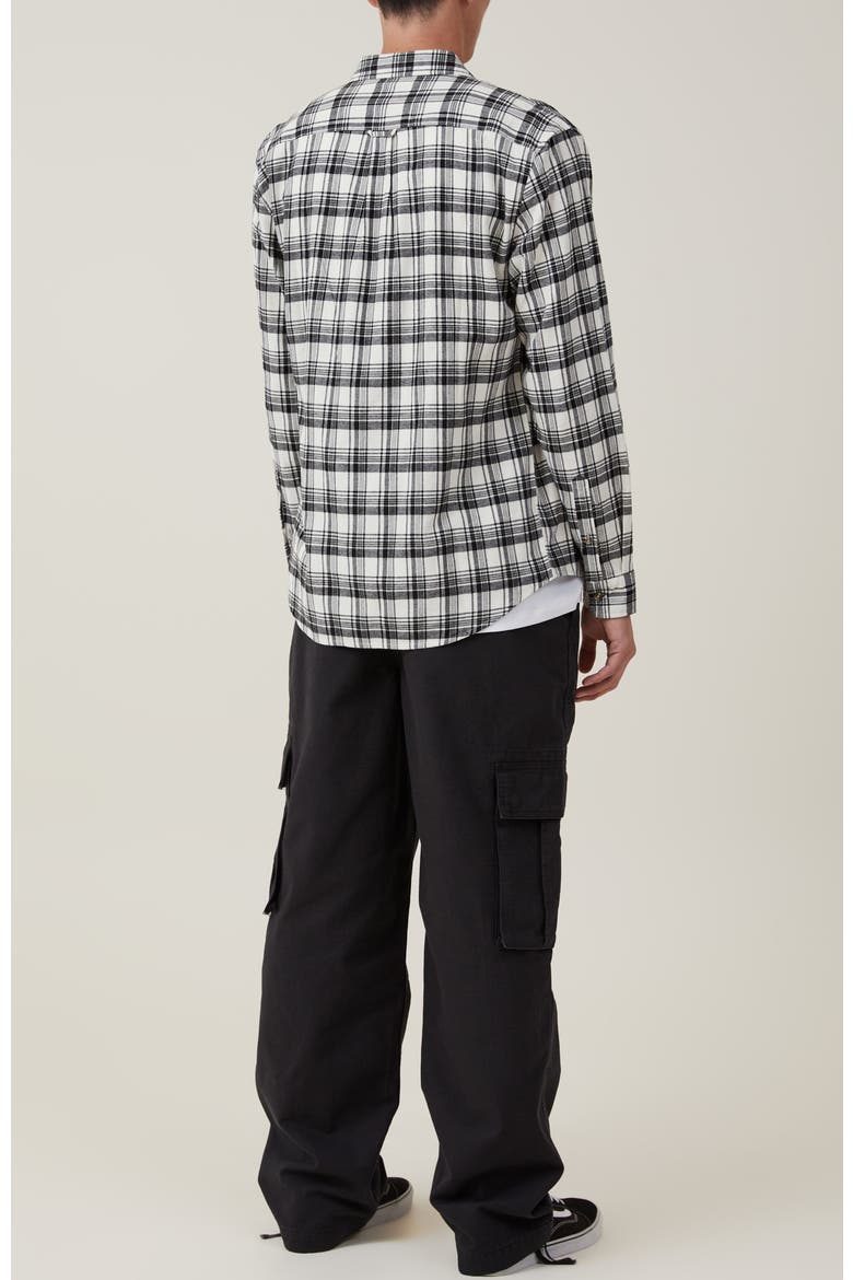 Men's Baggy Cargo Pant, Alternate, color, BLACK RIPSTOP