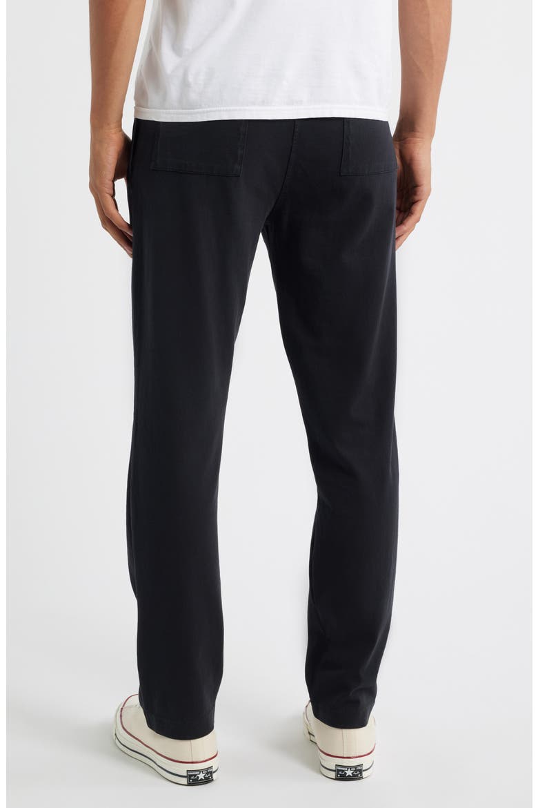 Caza Organic Cotton Drawstring Waist Pants, Alternate, color, NIGHT