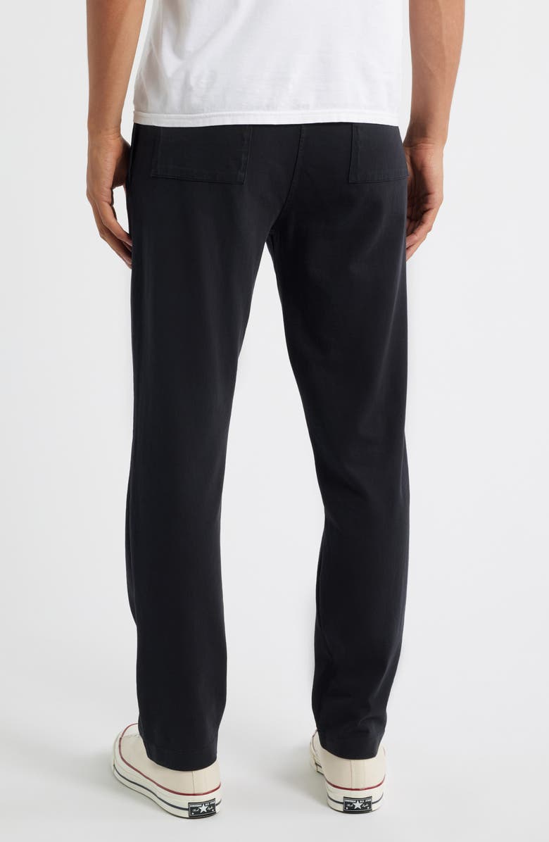 ALEX CRANE Caza Organic Cotton Drawstring Waist Pants, Alternate, color, Night