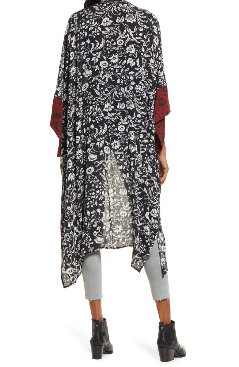 Treasure & Bond Border Print Duster, Alternate, color, 