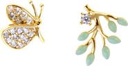 Arte Nova Jewellery Borboleta Ramo Earrings