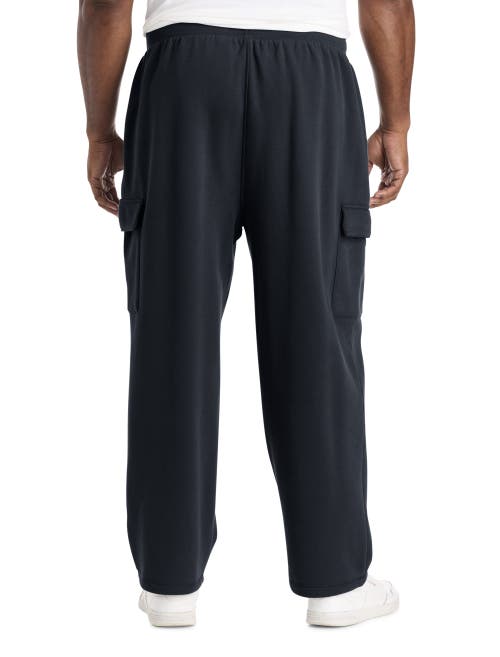 Reebok Big & Tall Performance Supersoft Cargo Sweatpants In Animal Print