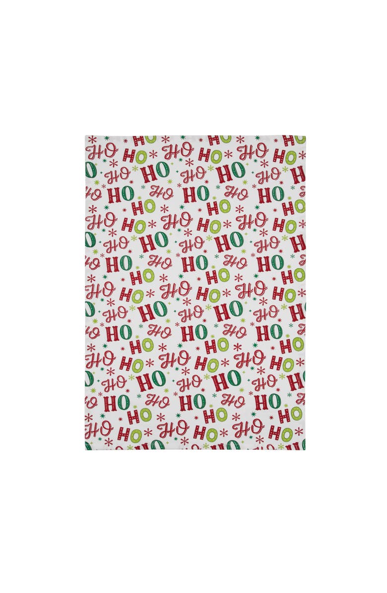 C&F Home Ho Ho Ho Towel, Alternate, color, White